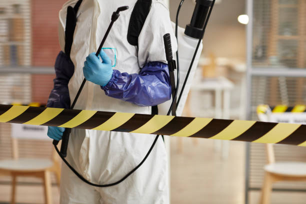 Professional Biohazard technician working in Olympia, SC